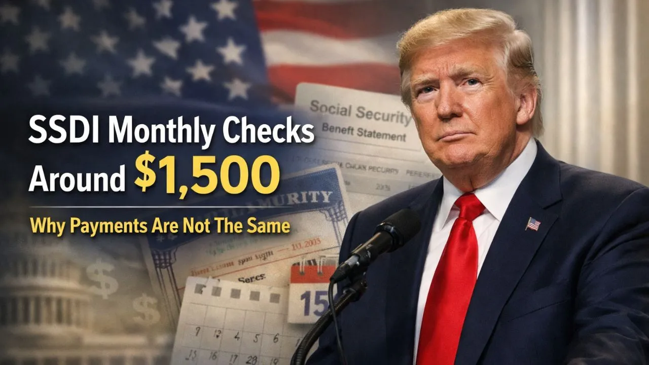 SSDI Monthly Checks Hover